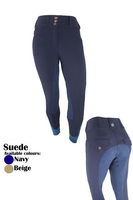 Bolero Riding Competition Breech - Full Seat With Scoop Pockets