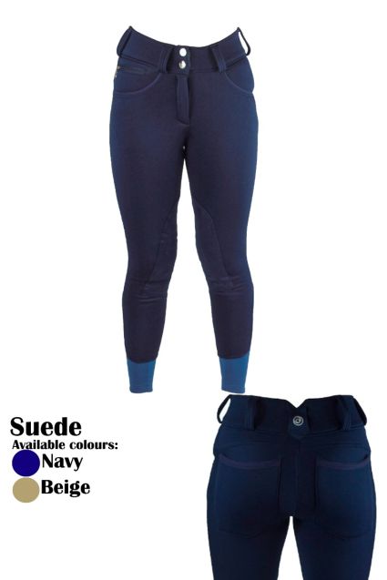 Waltz Riding Breeches - Knee Patch With Fleece Lining